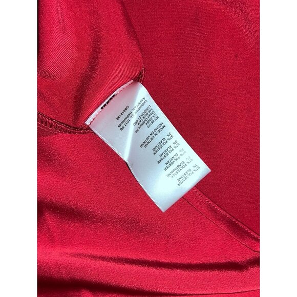 Urban Outfitters Red Satin Spaghetti Strap Cocktail Dress Sz Small Red Womens mi - Picture 5 of 13
